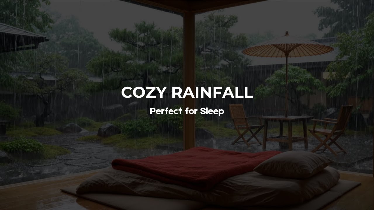 Warm Piano & Cozy Rain Sounds | Relaxation for Mind & Soul