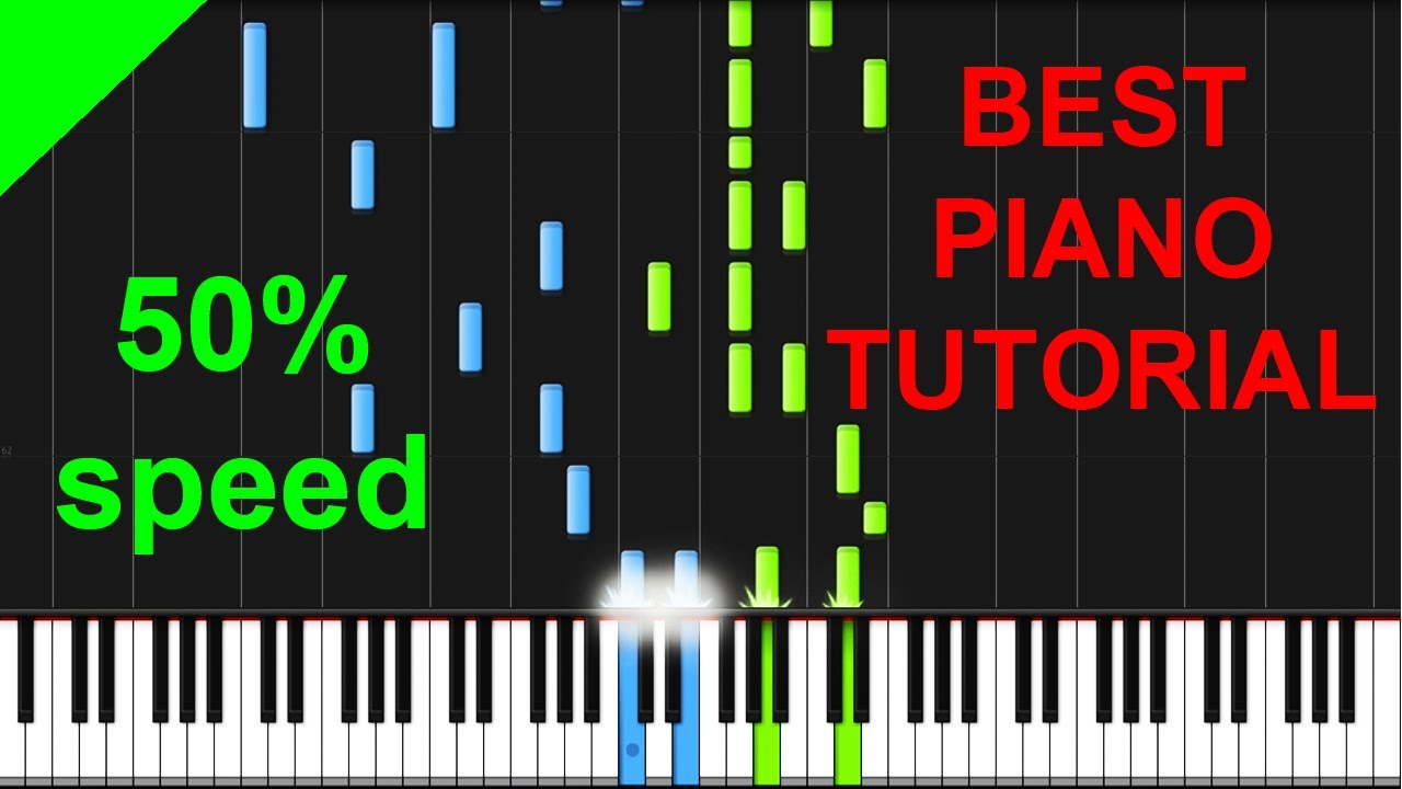 Beethoven - Moonlight sonata 3rd movement 50% speed