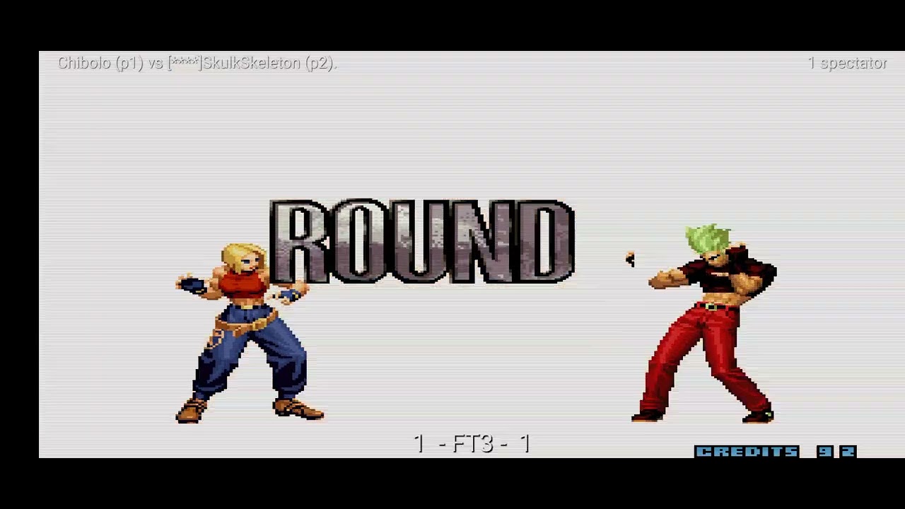 King Of Fighters 2002 magic Chibolo Vs SkulkSkeleton