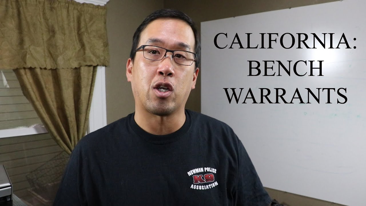 California Bench Warrants - The Law Offices of Andy I. Chen