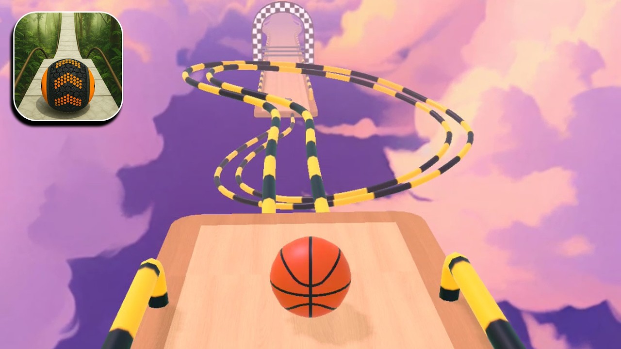 Прохождение игры Spare Balls Rolling Adventure на скорость, уровень 153.
