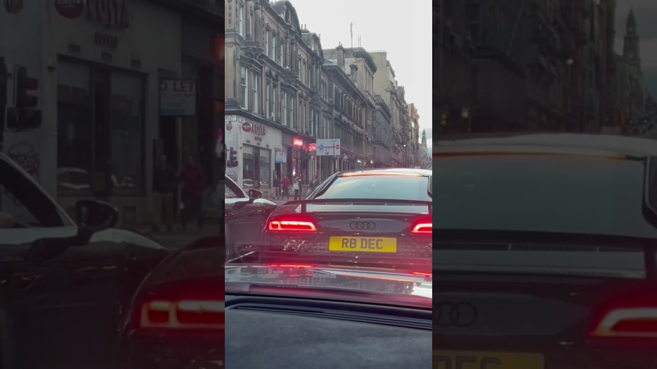 Audi R8 V10 Performance LAUNCH CONTROL #shorts