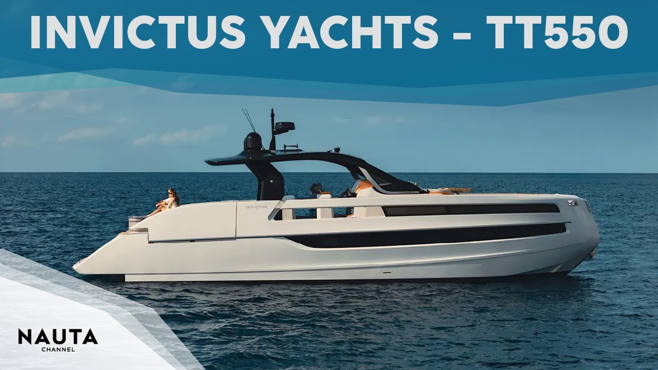 INVICTUS YACHTS - TT550 - boat tour esterni e cabine