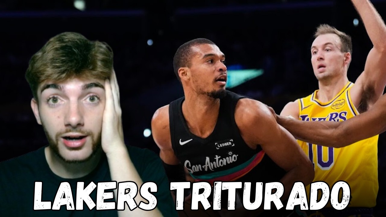 Wembanyama destrói e Spurs atropela o Lakers