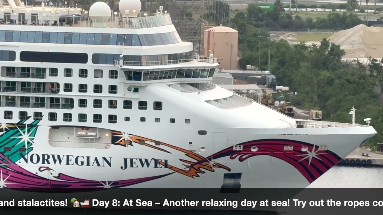 14 Nights, 8 Stunning Destinations! Dream Cruise on Norwegian Jewel (March 16th, 2025) 4K HD