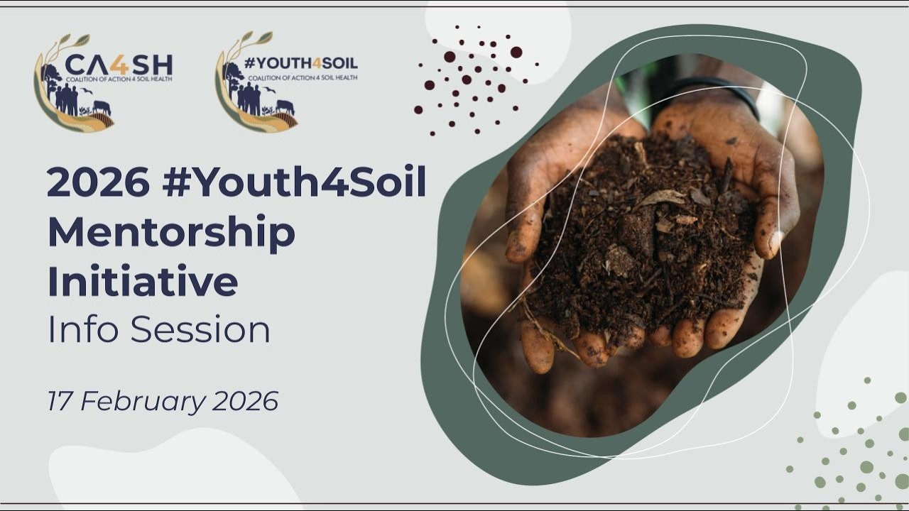 2026 #Youth4Soil Mentorship Initiative Info Session