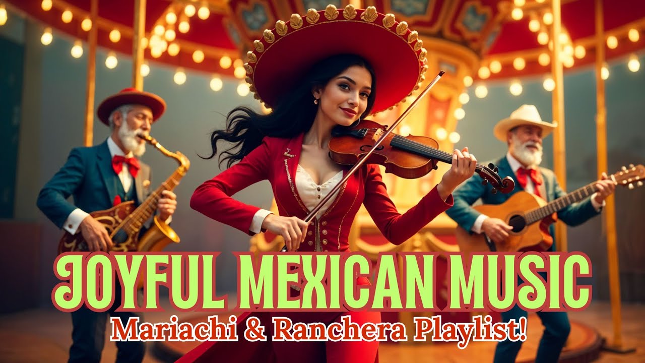 1 Hour Joyful Mexicana Music | Relaxing Mariachi & Rancheras | Traditional Mexico Playlist Music