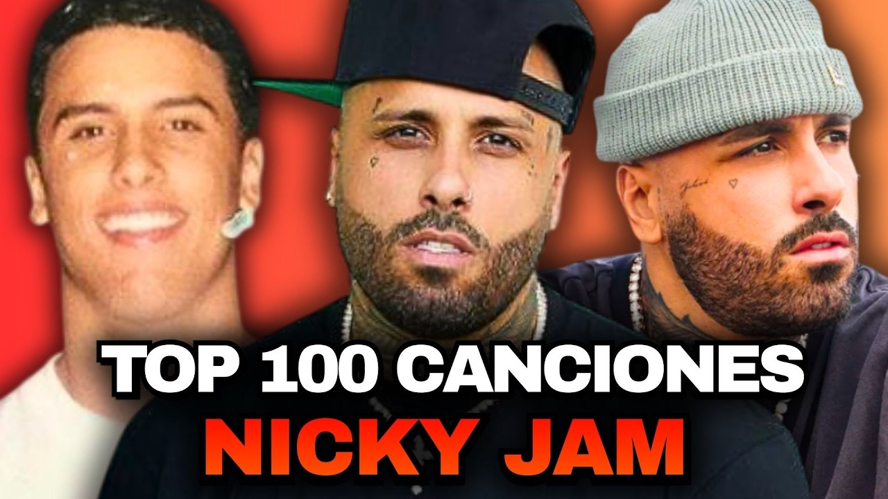 TOP 100 CANCIONES MÁS ESCUCHADAS DE NICKY JAM🔥 [Spotify 2026 - Actualizado]