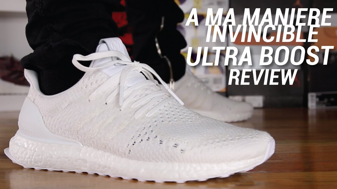 A MA MANIERE X INVINCIBLE ADIDAS ULTRA BOOST REVIEW