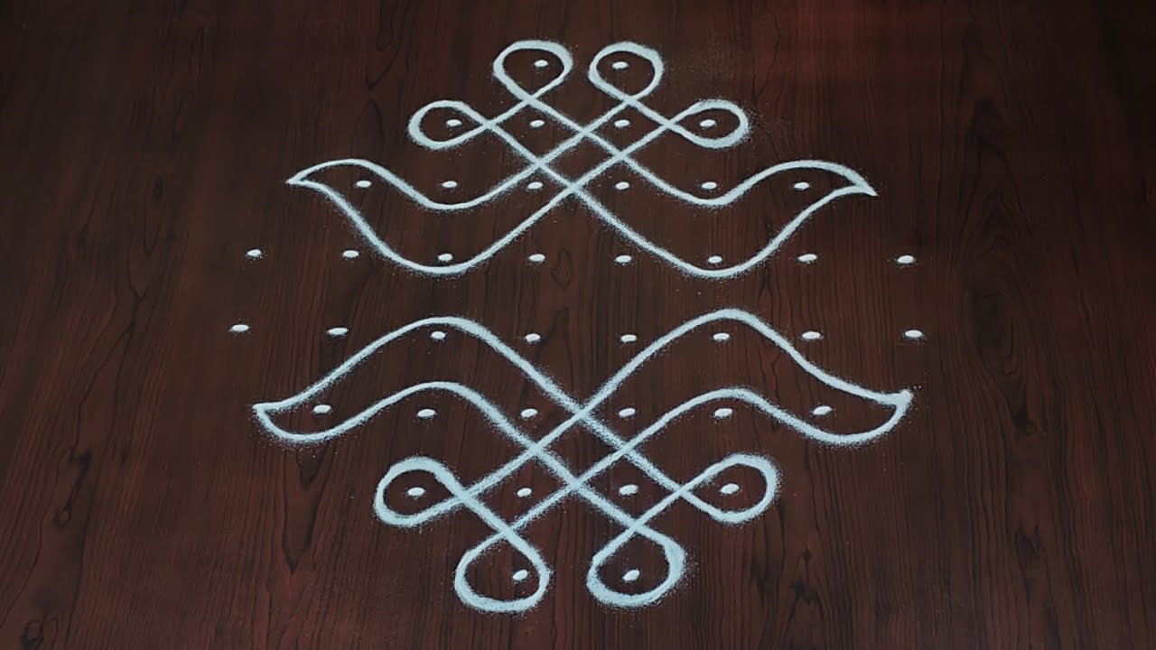 8dots melikala muggulu|easy rangoli|daily chukkala muggulu||sikku,kambhi,neli kolams|#Nice Rangoli