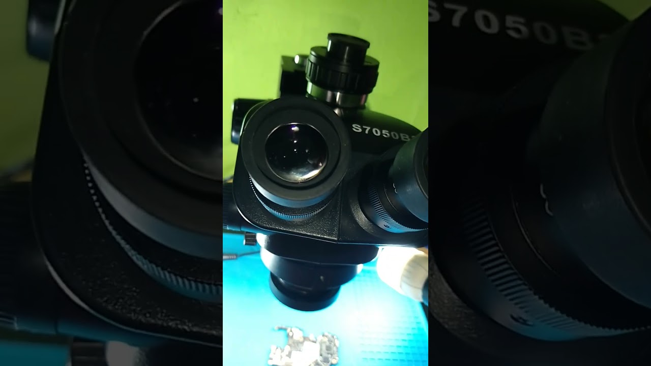 review microscope 99p seri S7050B3.. mantapp dan jernih sekali
