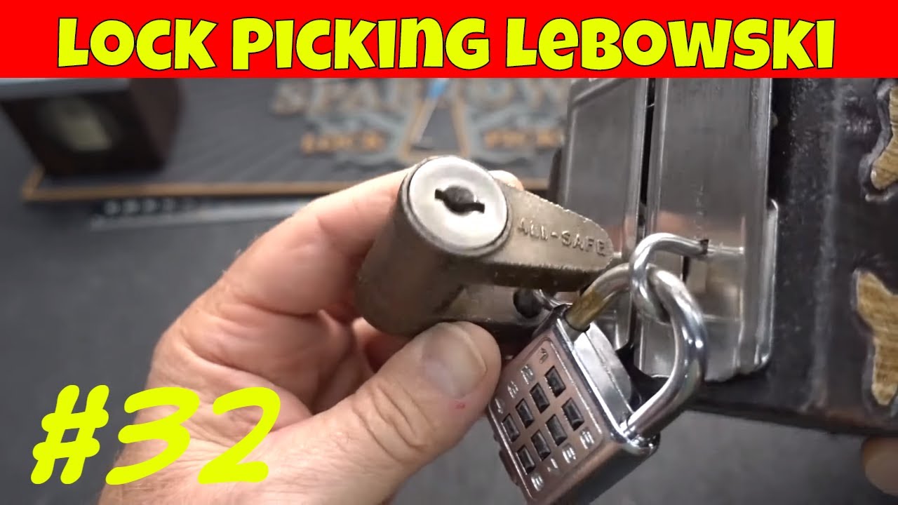 (1584) Dude's Treasure Chest Lock #32