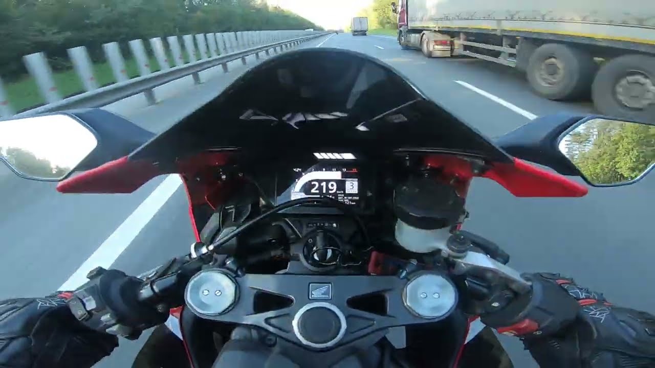 покатушки  Honda cbr 1000 rr / s1000rr