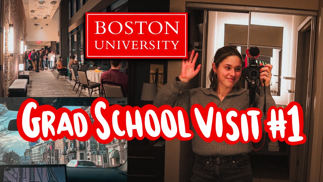 visiting boston university as a prospective biomedical engineering phd student || vlog