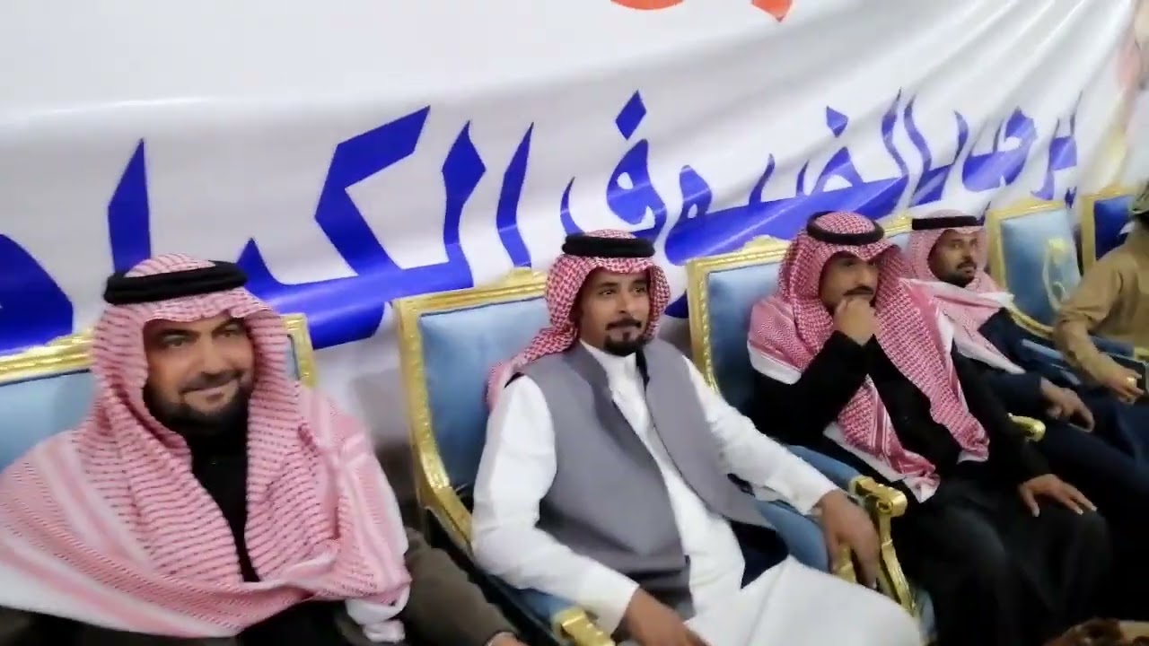 زيارة الشيخ تركي الشغار العتيبي الي مقر الشيخ محمد بن ناهس بن براك والشيخ فهد بن ناهس بن براك