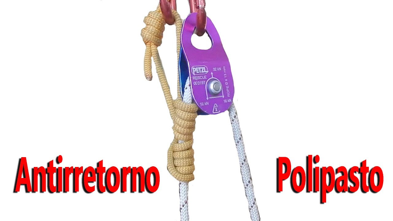 Antirretorno para polipastos