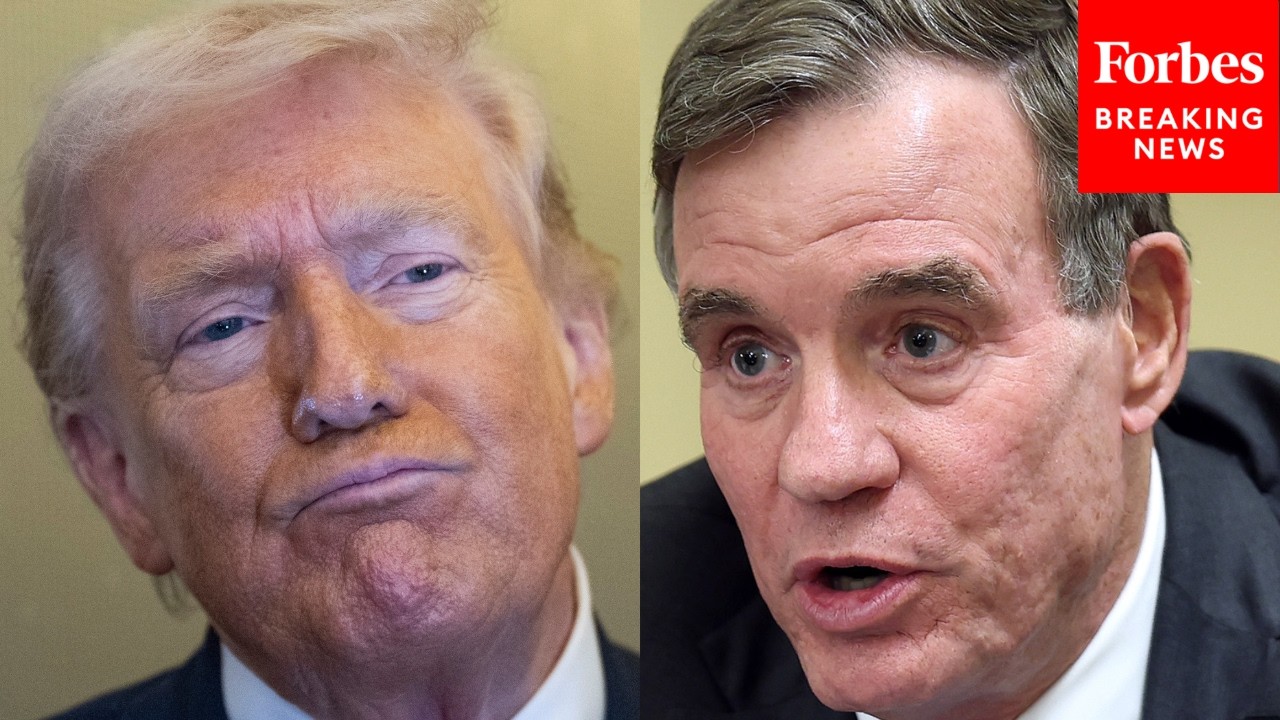 Марк Уорнер резко раскритиковал Трампа за его ложные заявления о результатах выборов 2020 года во...