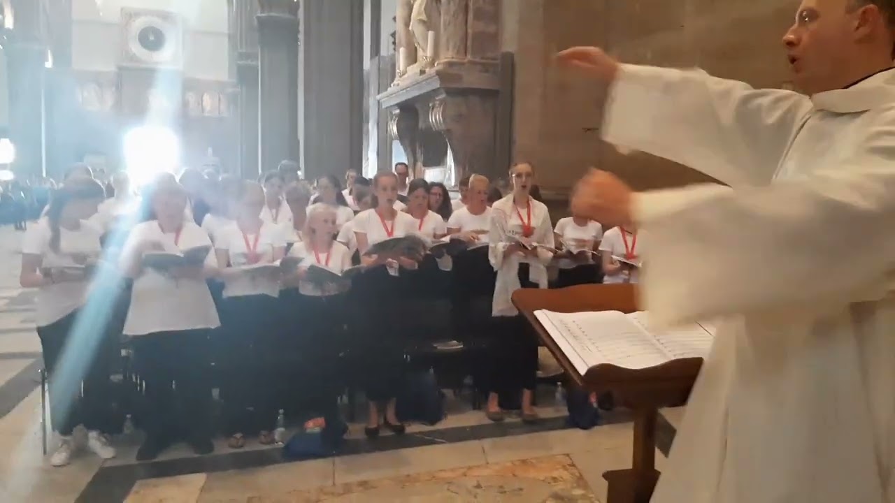 43mo Raduno Internazionale dei Pueri Cantores a Firenze - cerimonia in Cattedrale 17 luglio 2022