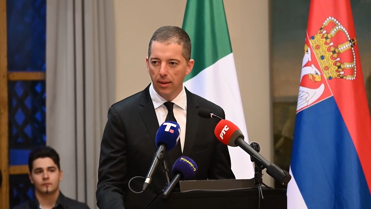 17.03.2026. Govor ministra Đurića na izložbi „Putevima rimskih imperatora” u Trstu