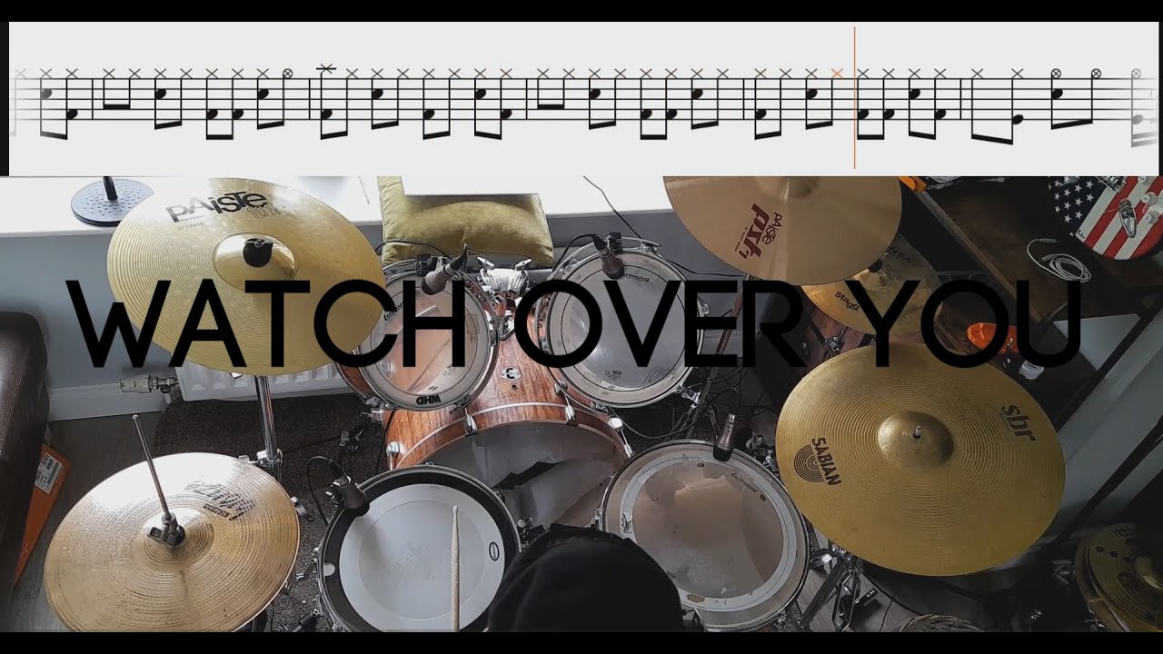 Alter Bridge - Watch Over You - Drum Cover With TABS