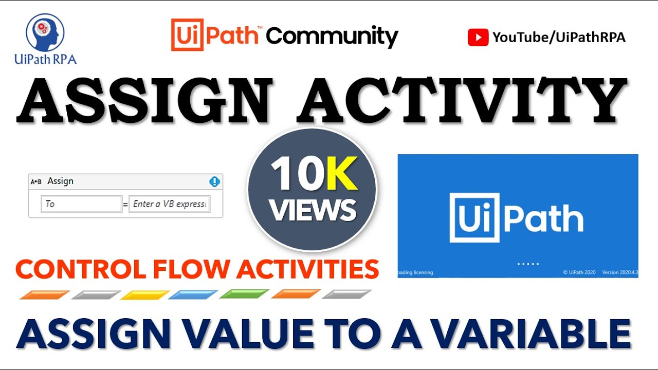 Assign Activity UiPath | Assign Value to Variable UiPath | UiPath RPA Tutorial in Hindi | UiPathRPA