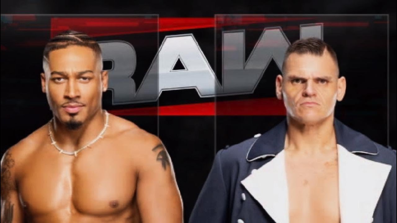 Mello Vs Gunther Monday night RAW WWE 2025