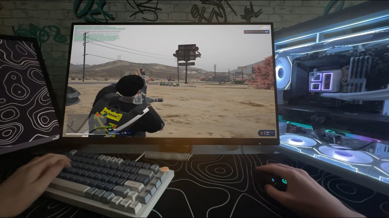 Вайбовое тулево от первого лица на gta5rp
