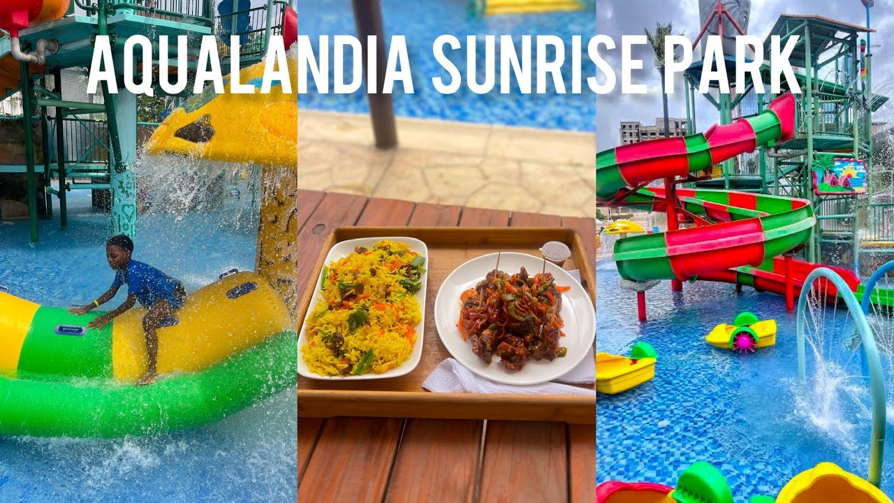 OUR EXPERIENCE AT AQUALANDIA WATERPARK | CENTRAL PARK ABUJA