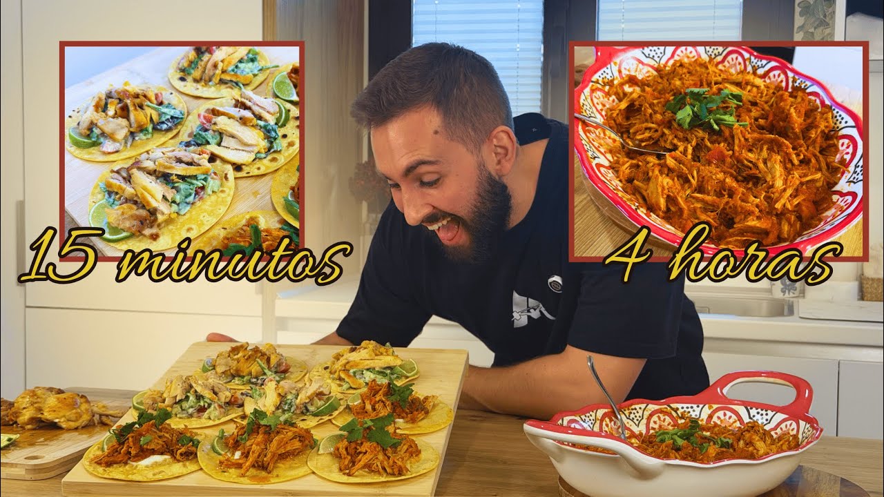 Tacos Saludables de 15' vs Tacos de 4 horas