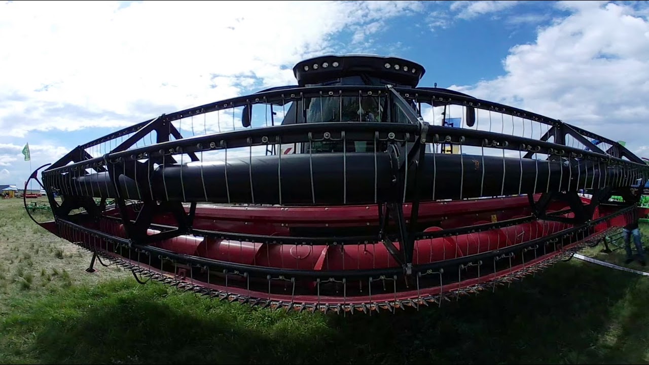 Versatile Power Stream 700. Выставка сельхозтехники. Видео 360&deg; 4к.