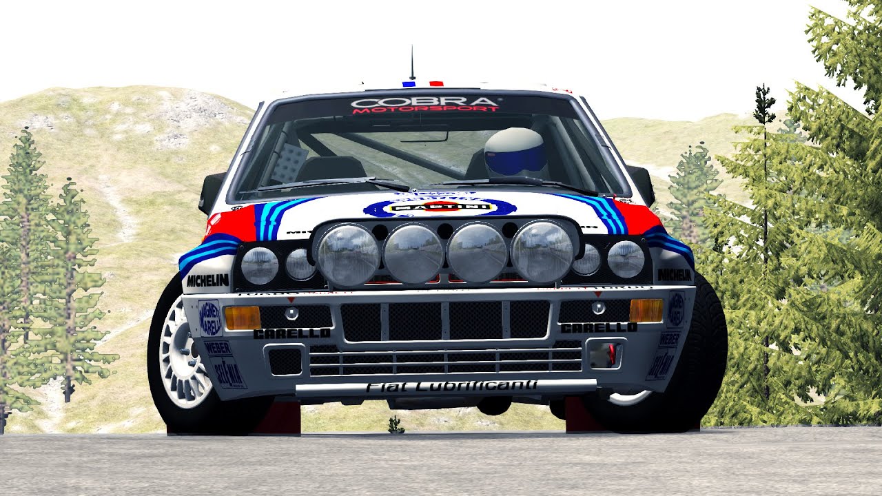 BeamNG Drive Rally / Racing Crashes & Fails #2