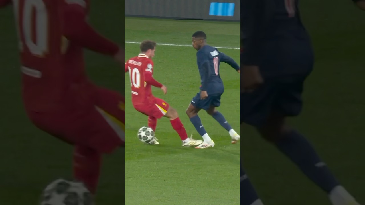 Demb&eacute;l&eacute; nutmeg! 🤯