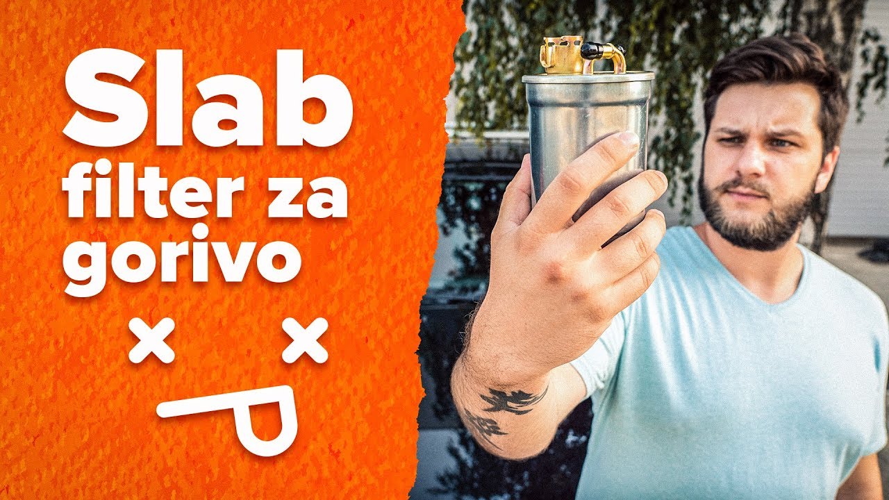6 ZNAKOV SLABEGA FILTRA ZA GORIVO I AUTODOC