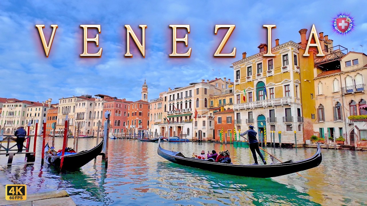 VENICE ITALY ✨ Explore most popular Streets during Carnival Walk tour 4K Masks & Channels