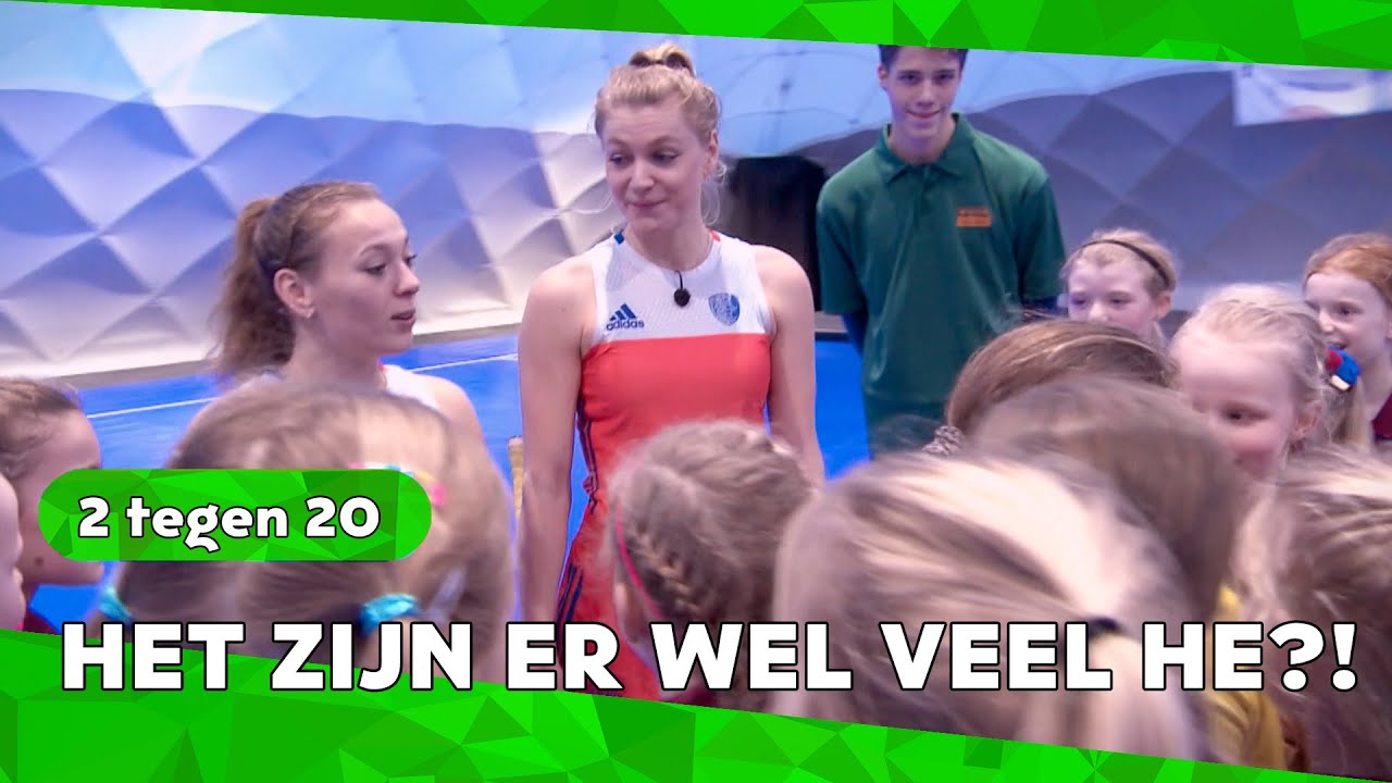 2 TEGEN 20: HOCKEY MET LISANNE DE LANGE EN MILA MUYSELAAR | ZAALHOCKEY MET POLONAISE?! | ZAPPSPORT