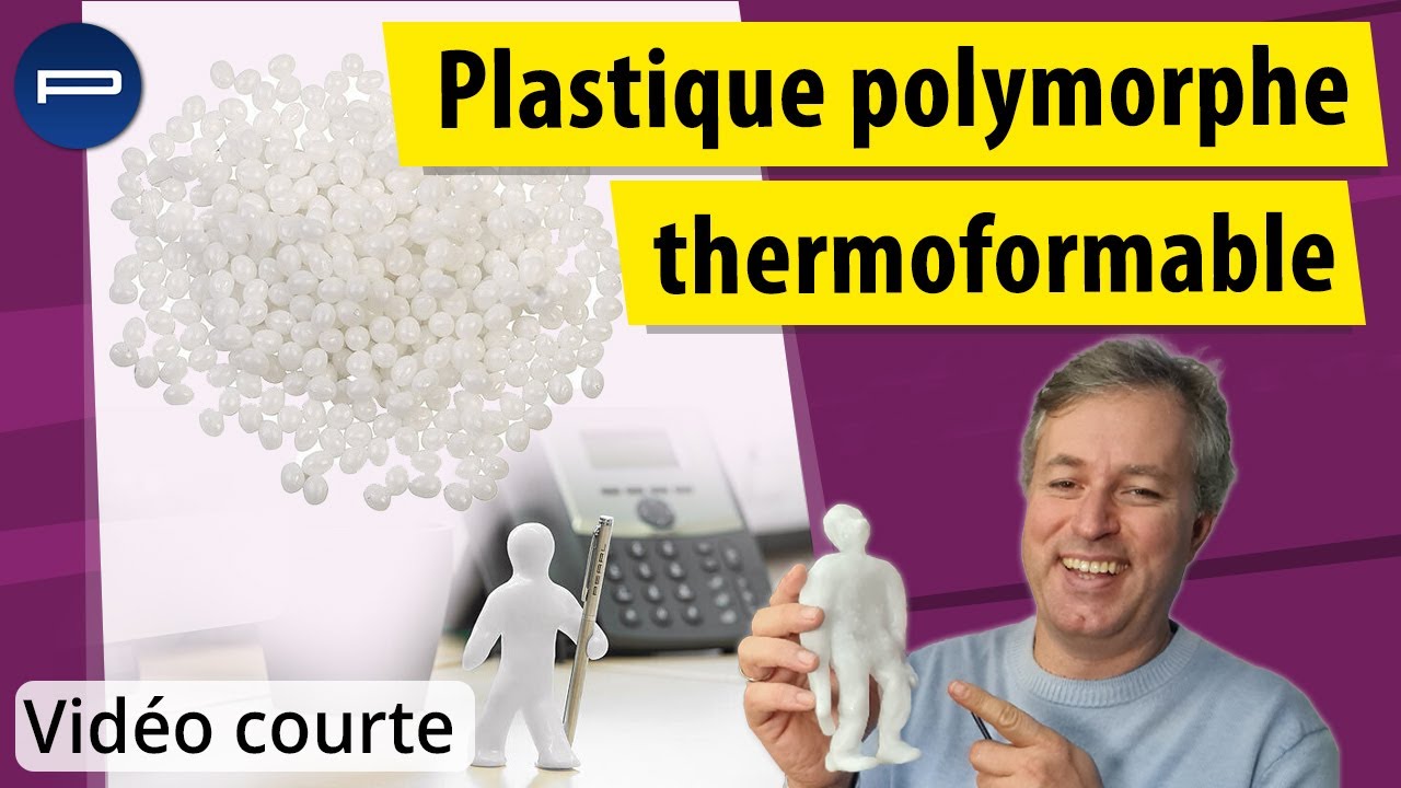 Plastique polymorphe thermoformable 250 g AGT [PEARLTV.FR]