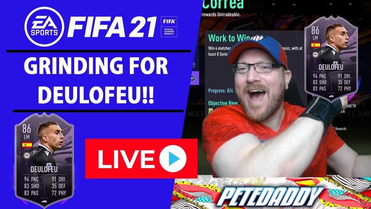 🔴⚽ LIVE NOW - Grinding FIFA for Deulofeu & Damm - Ben Arfa SBC - Icon SBC - FIFA 21 Ultimate Team