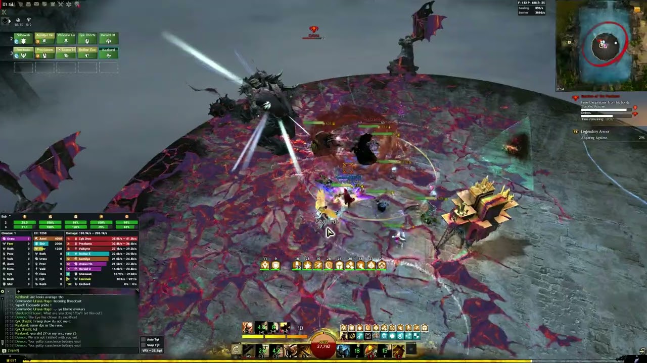 Heal Paragon (Tank) | Deimos CM - Raid Wing 4: Bastion of the Penitent - GW2