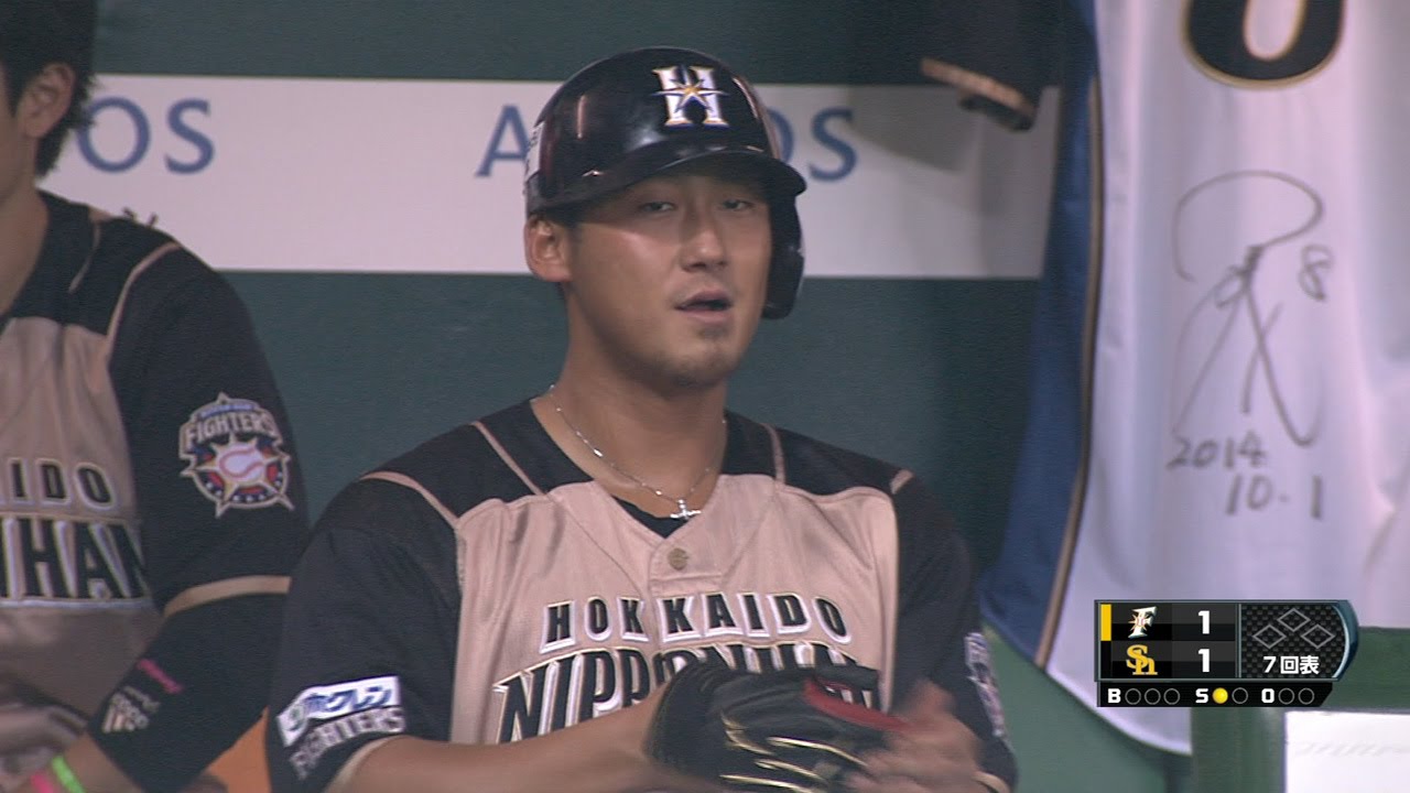 【プロ野球パ】今度の4番の仕事は同点弾！中田翔が2試合連続スタンドへ 2014/10/15 H-F