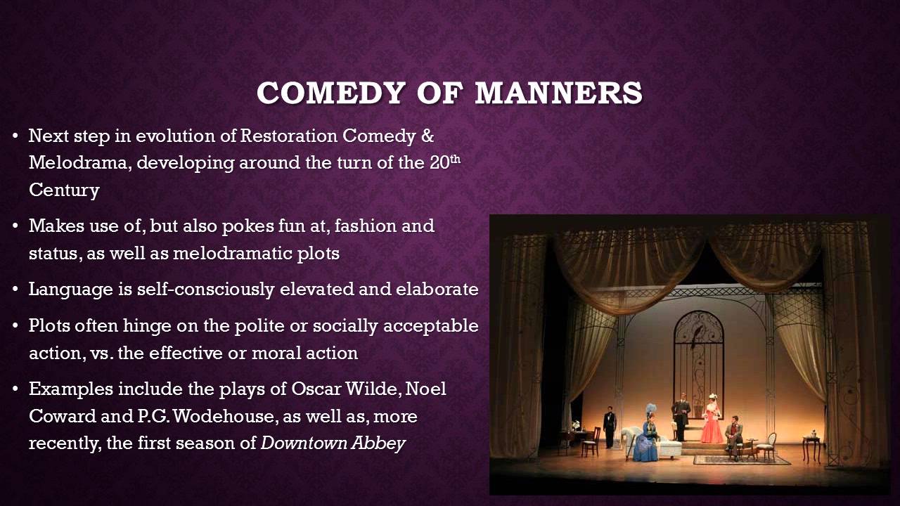 Comedy of Manners