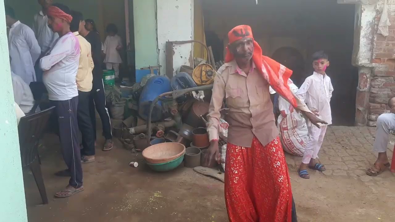 गांव के देहाती फगुआ 🤘 Original 💯@aashusingh999 #holi 