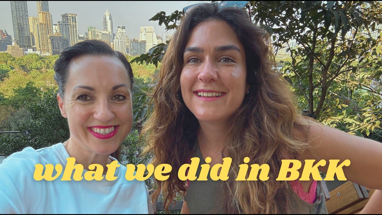 Showing My Friend Bangkok for the First Time 🇹🇭 Street Food, Malls & Matcha