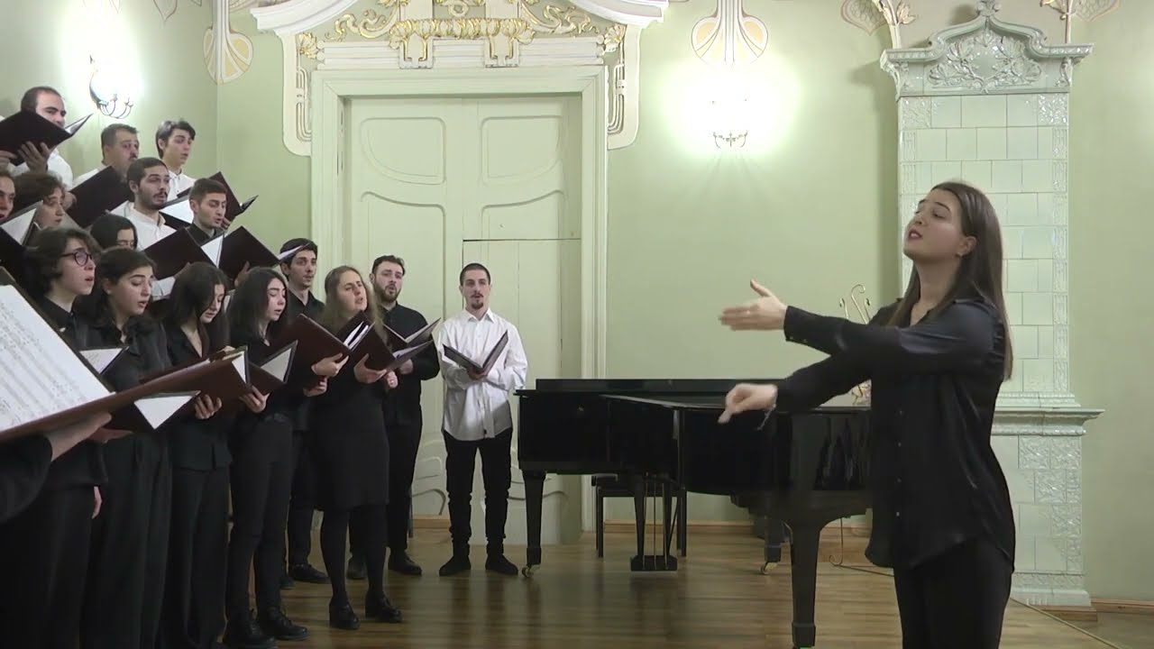 Marek Raczynski - Sicut Lilium Inter Spinas. Conductor Nino Tsintsadze