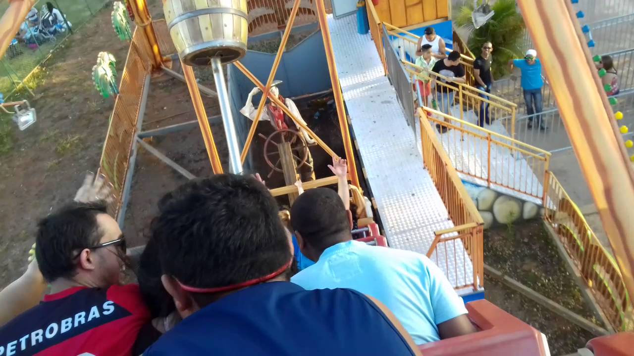 Brasília parte 17, Nicolândia Center Park de Brasília, barco pirata