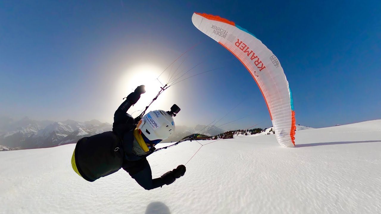 Best paragliding shots 2020/2021: wingover, groundspiral with new perspectives