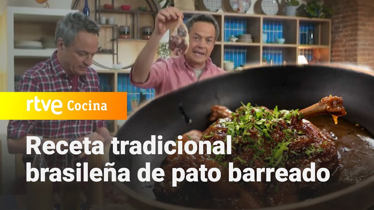 Receta tradicional brasileña de pato barreado  - Menudos Torres | RTVE Cocina