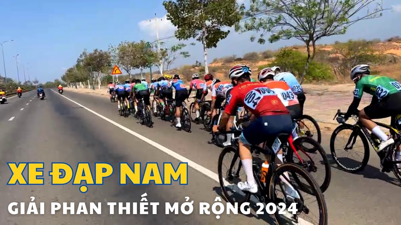 Nội dung nam 50 km | Giải đua xe đạp Phan Thiết mở rộng 2024