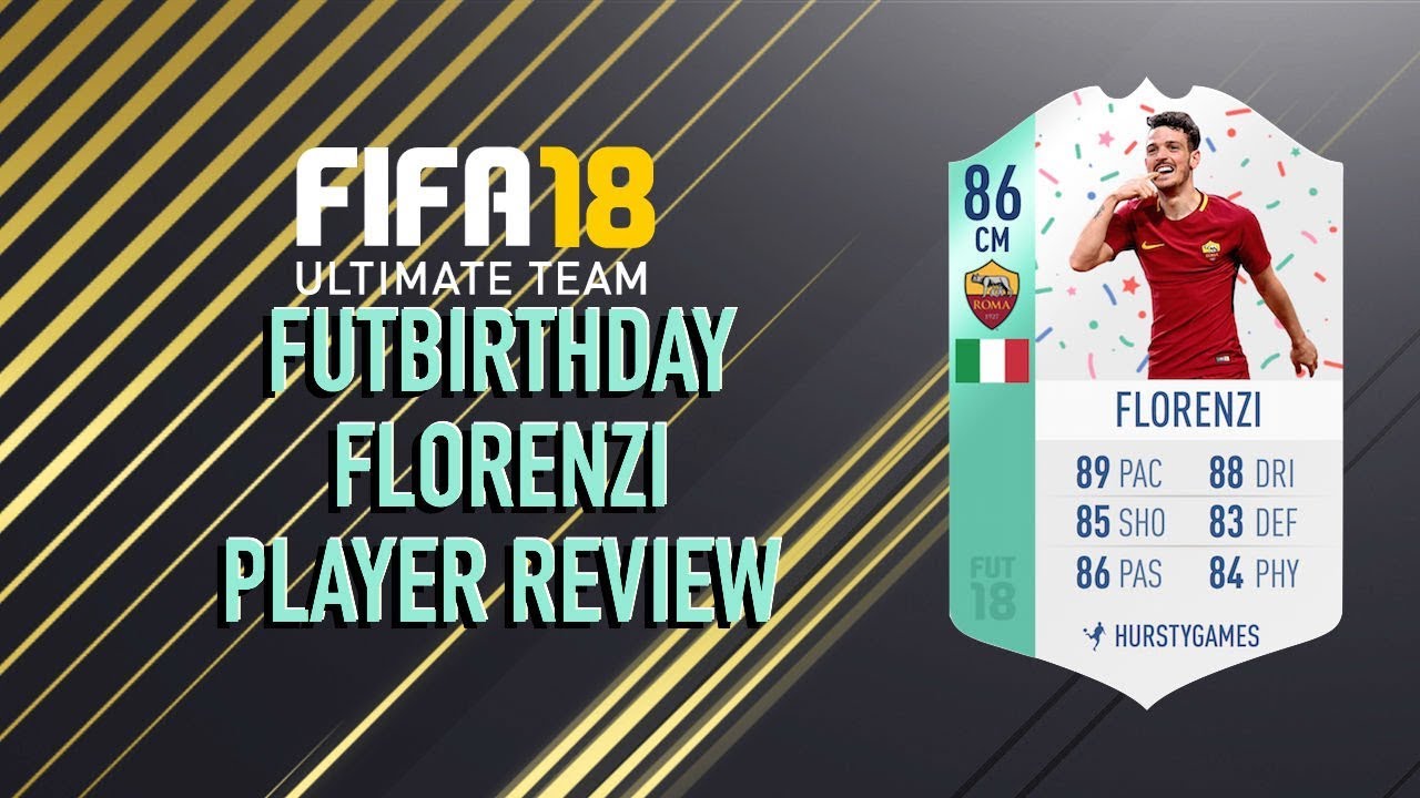 FIFA 18! FUTBIRTHDAY FLORENZI PLAYER REVIEW!