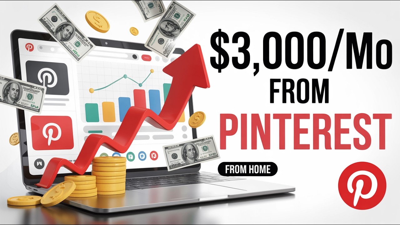 Top 10 Ways to Make $3,000 Per Month From Home Using Pinterest