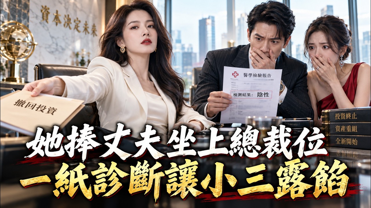 【短劇全集】千金隱姓助丈夫創業卻被背叛，她撤資後公司瞬間破產，小三腹中孩子真相曝光！